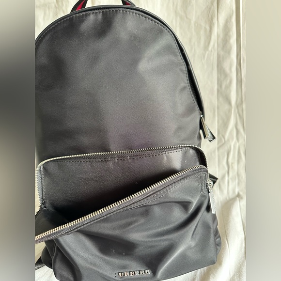Burberry-Like Black Backpack - Picture 6 of 13